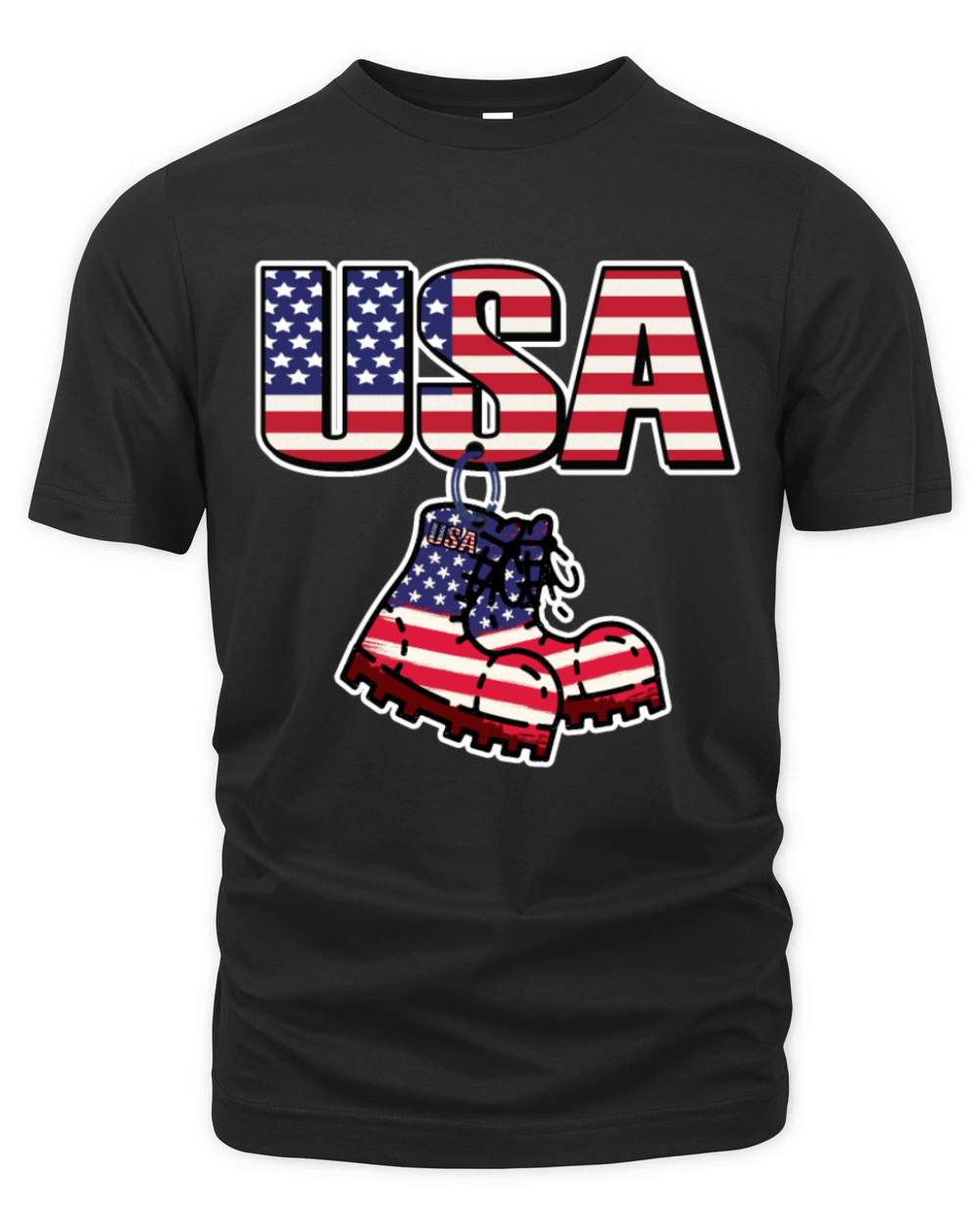 God bless America the land of the free Organic Unisex T-shirt