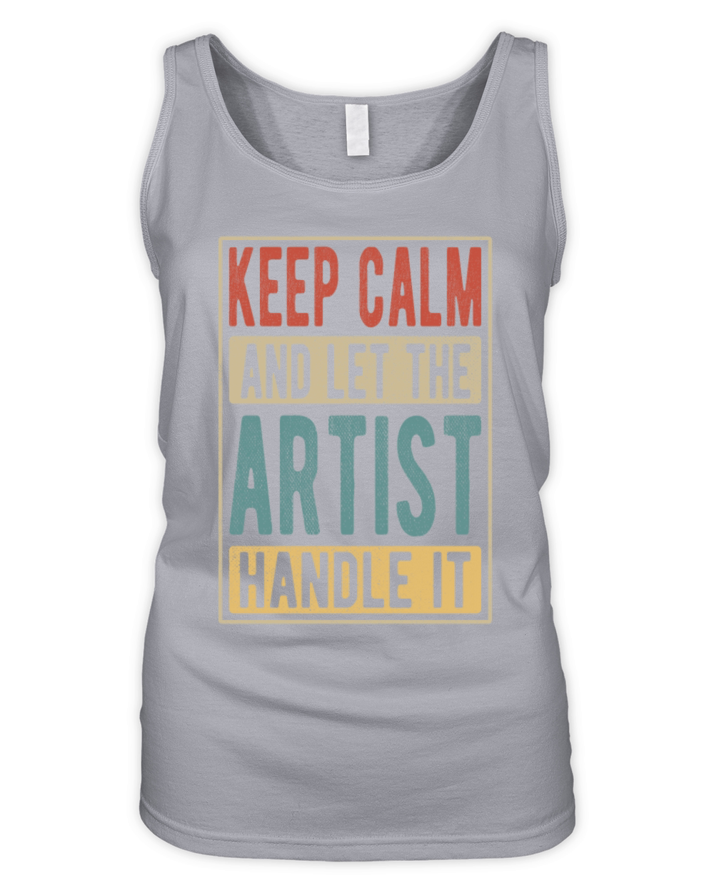 Artist Retro Gift Organic Women's Tank Top