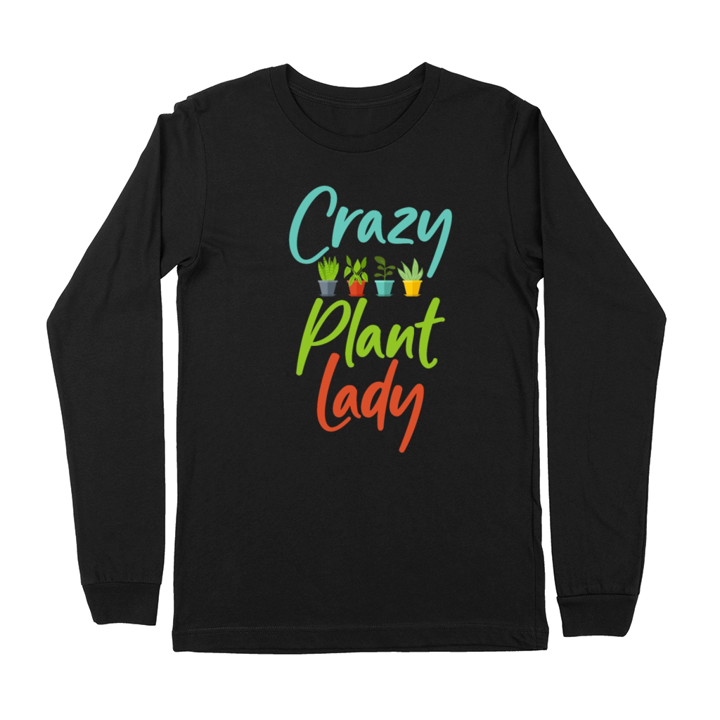 Awesome Gardener Gardening - Crazy Plant Lady Premium Long Sleeve