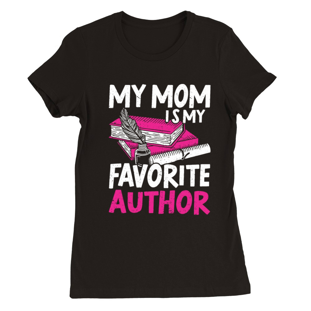 Author Gift Writing Quote Bookworm Author Premium Womens Crewneck T-shirt