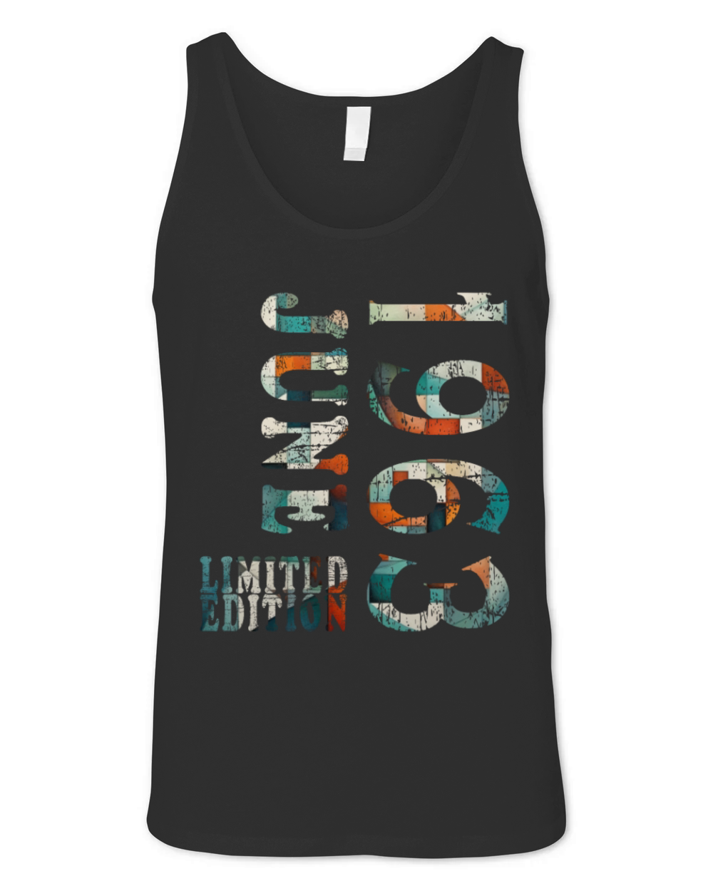 60th Birthday Vintage June 1963 Made in 1963 Unisex Jersey Tank