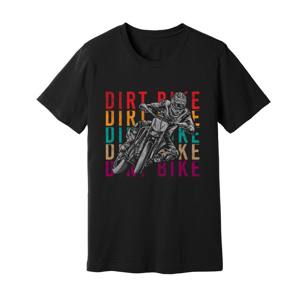 Dirt Bike Cycling Biking Unisex Jersey Tee