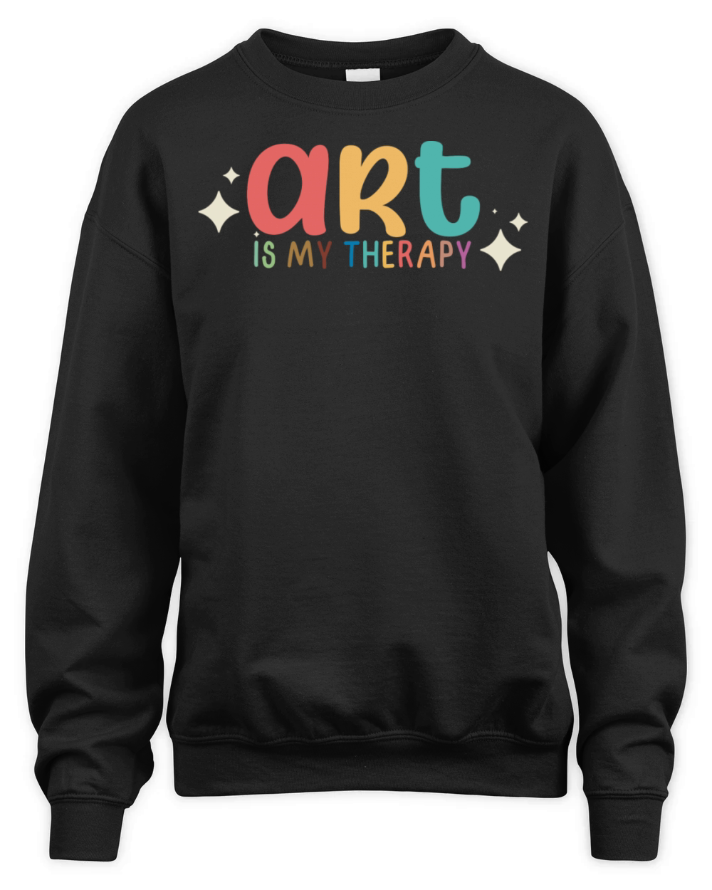 Art Is My Therapy Unisex Premium Crewneck Sweatshirt
