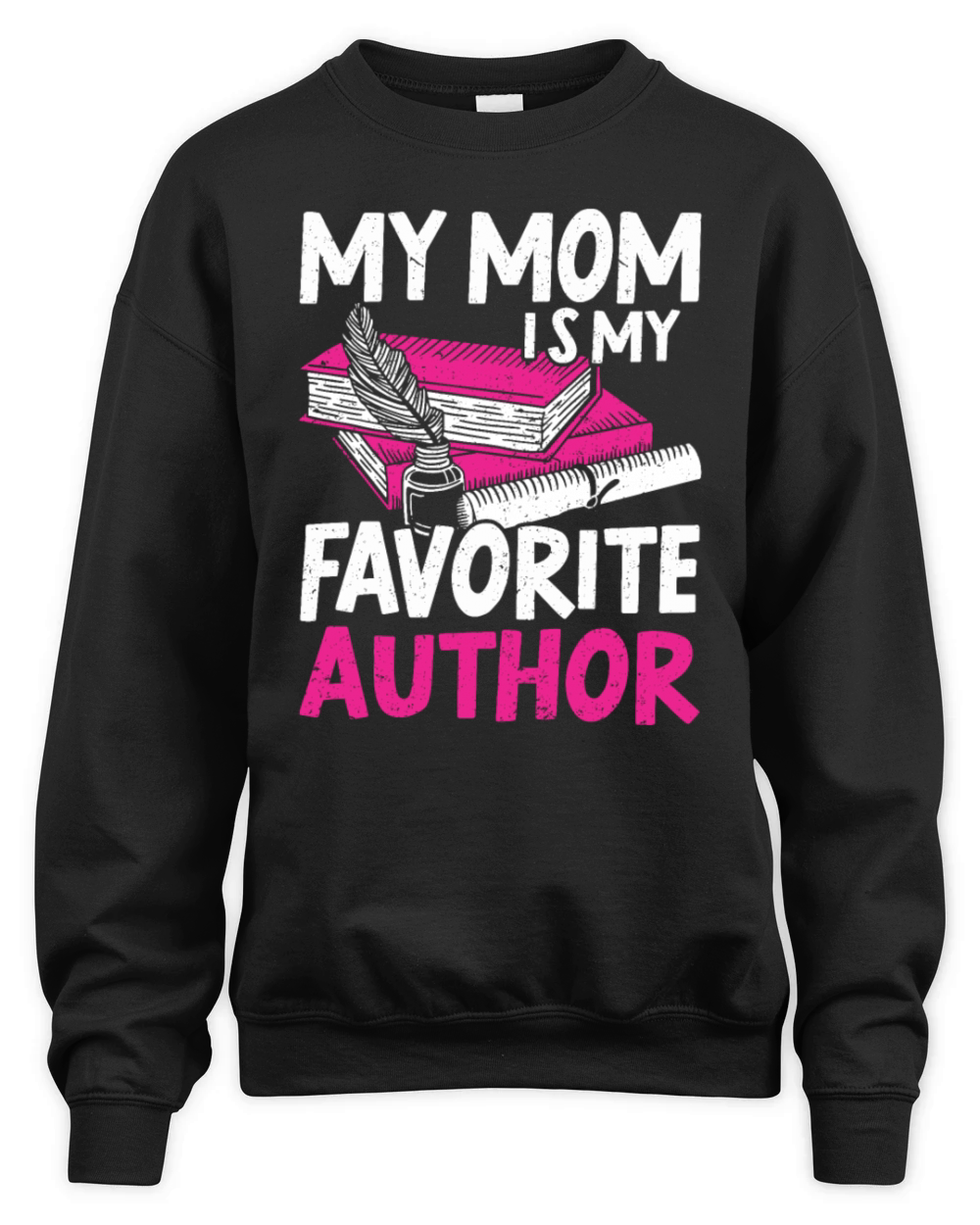 Author Gift Writing Quote Bookworm Author Unisex Premium Crewneck Sweatshirt