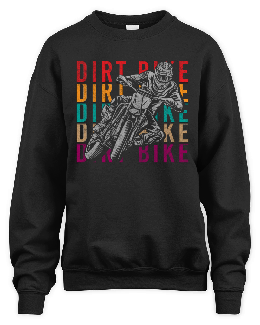 Dirt Bike Cycling Biking Unisex Premium Crewneck Sweatshirt