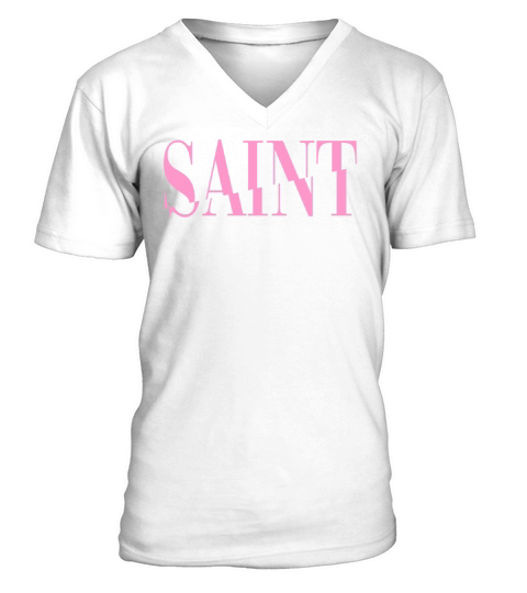 Saint - Holy - Religious - Christ - Reigion V-Neck T-shirt