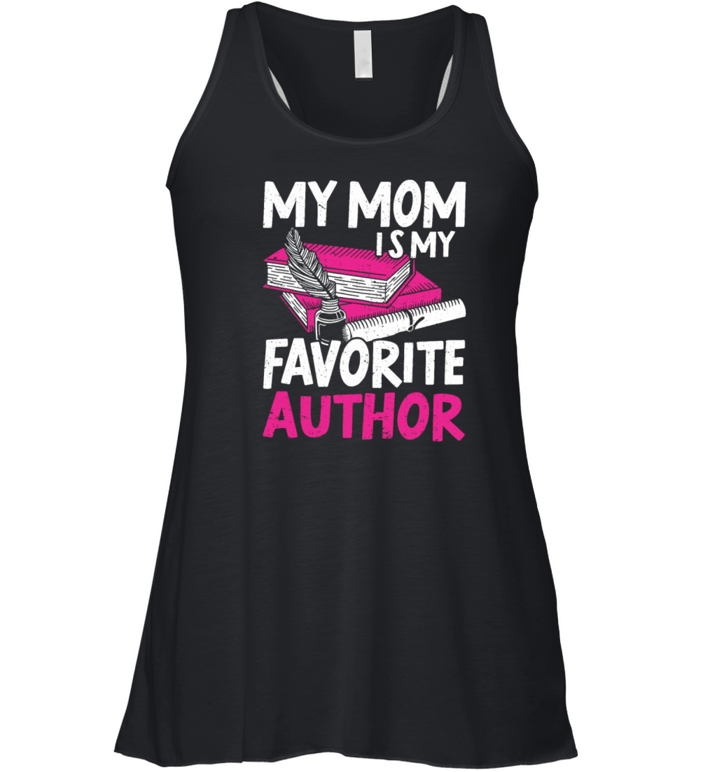 Author Gift Writing Quote Bookworm Author Women's Flowy Tank Top