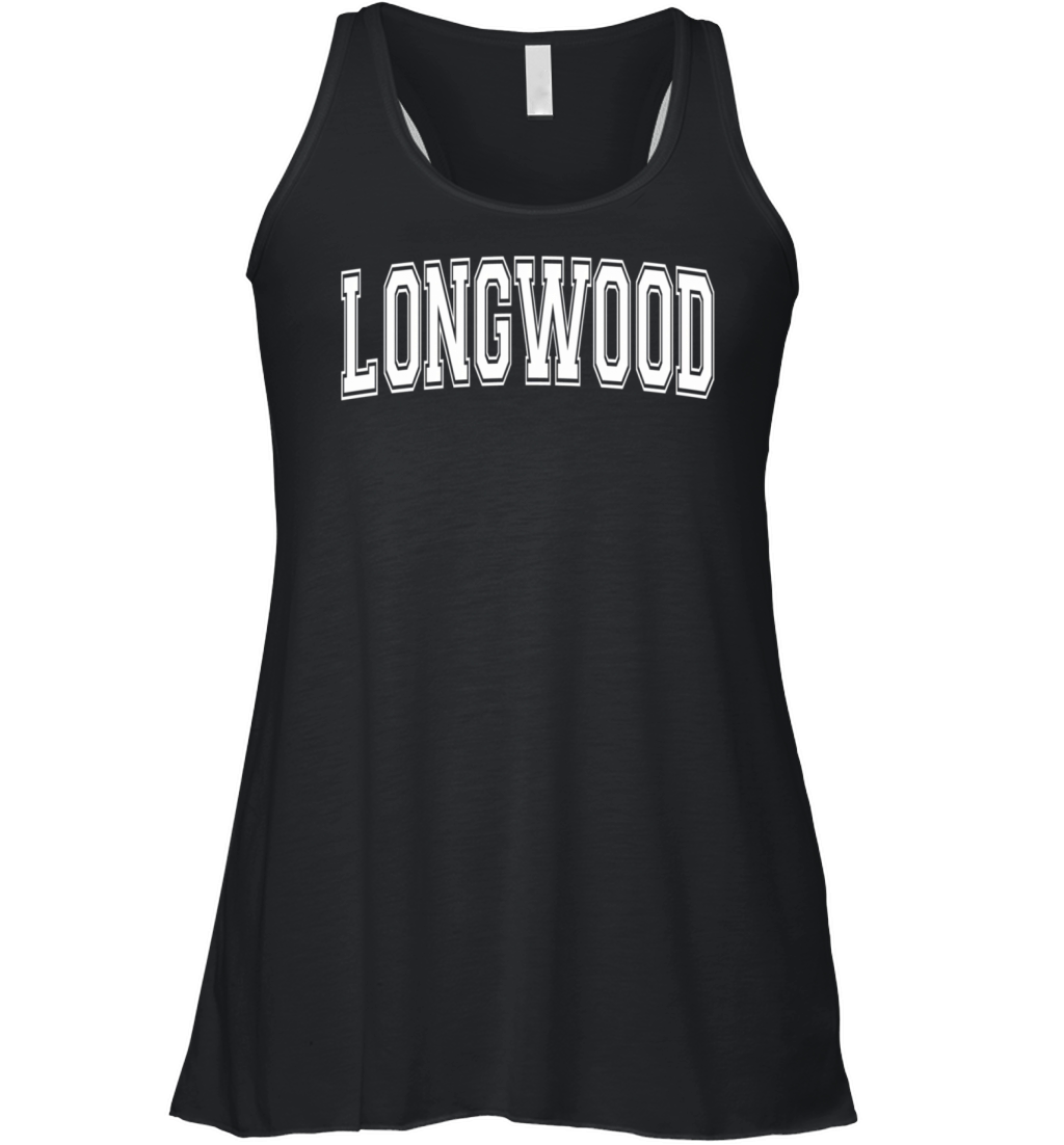Longwood Fl Florida Usa Sports Varsity Style Women's Flowy Tank Top