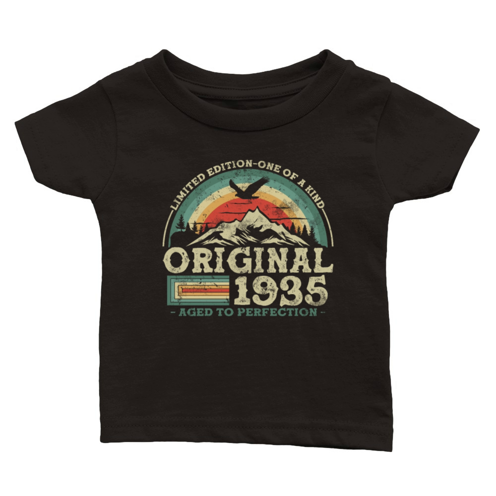 1935 Vintage Birthday Gift Classic Baby Crewneck T-shirt