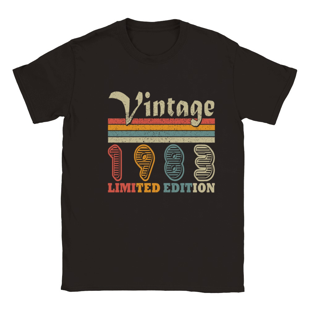 Vintage 1983 Original Classic Kids Crewneck T-shirt