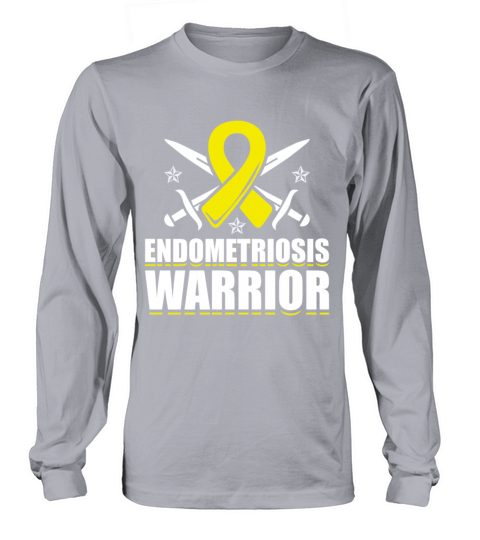 Endometriosis Warrior Endo Fighter Uterus Removal Long sleeved Unisex