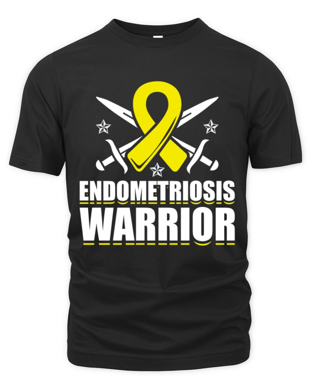 Endometriosis Warrior Endo Fighter Uterus Removal Organic Unisex T-shirt