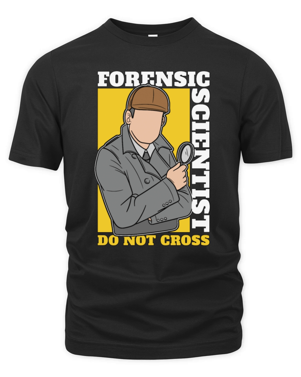 Forensic Scientist Do Not Cross Investigation Organic Unisex T-shirt