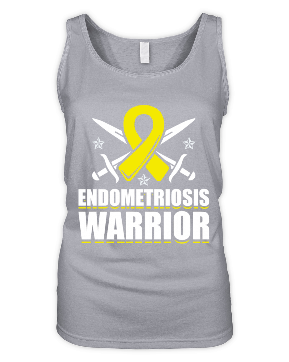 Endometriosis Warrior Endo Fighter Uterus Removal Organic Women's Tank Top