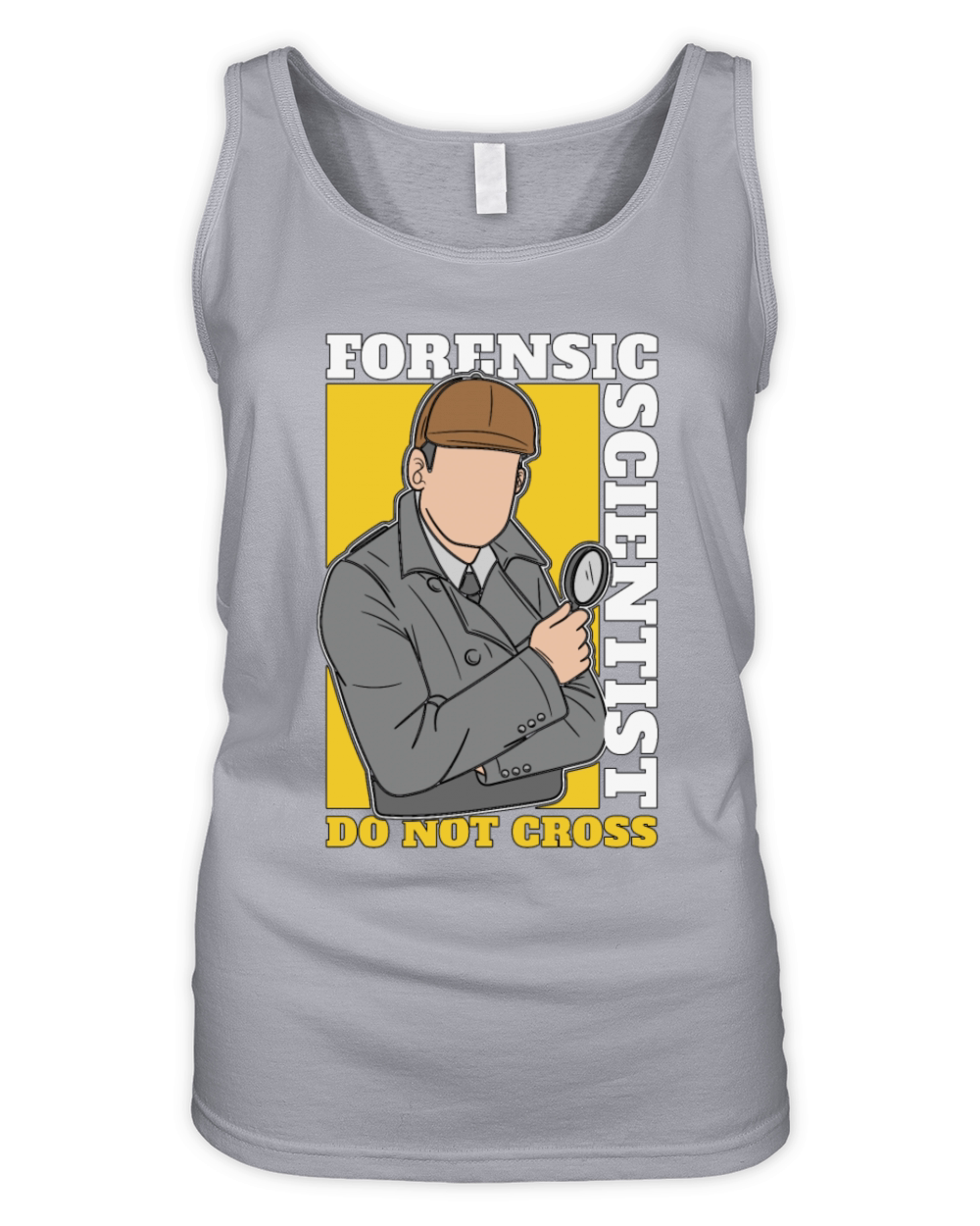Forensic Scientist Do Not Cross Investigation Organic Women's Tank Top