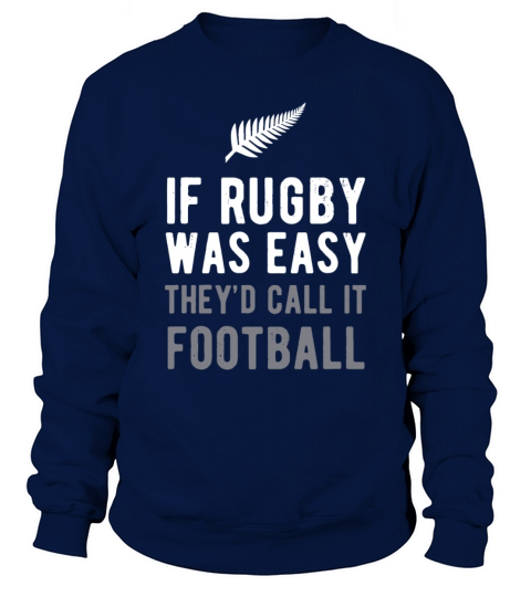 Funny Rugby Silver Fern Football New Zealand NZ Sp Sweatshirt Unisex