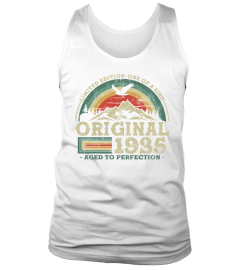 1935 Vintage Birthday Gift Tank Top Unisex