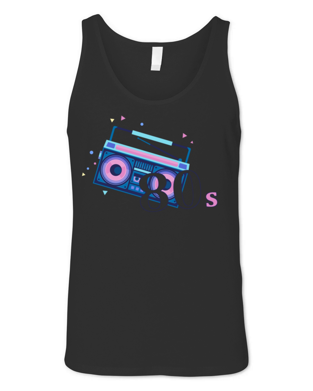 Celebrate the Decade of Pop Culture with a Retro Unisex Jersey Tank