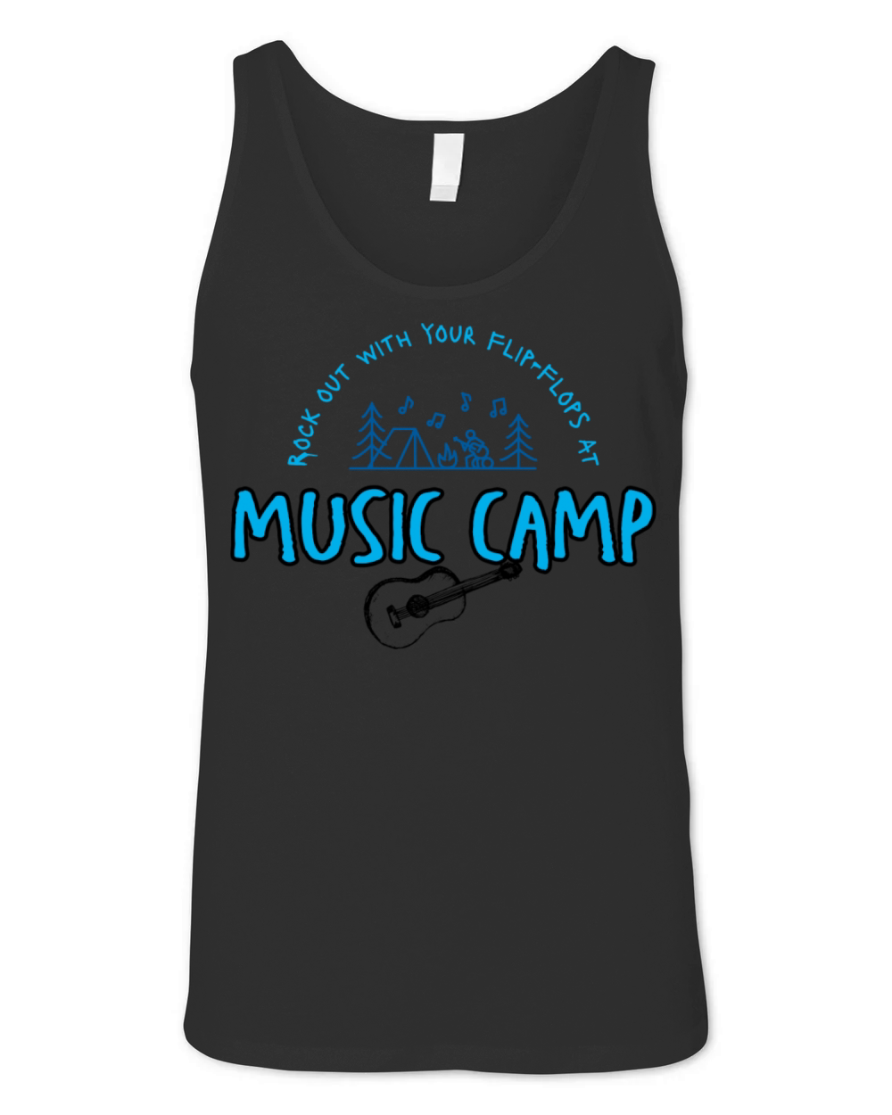 Summer Music Camp Unisex Jersey Tank