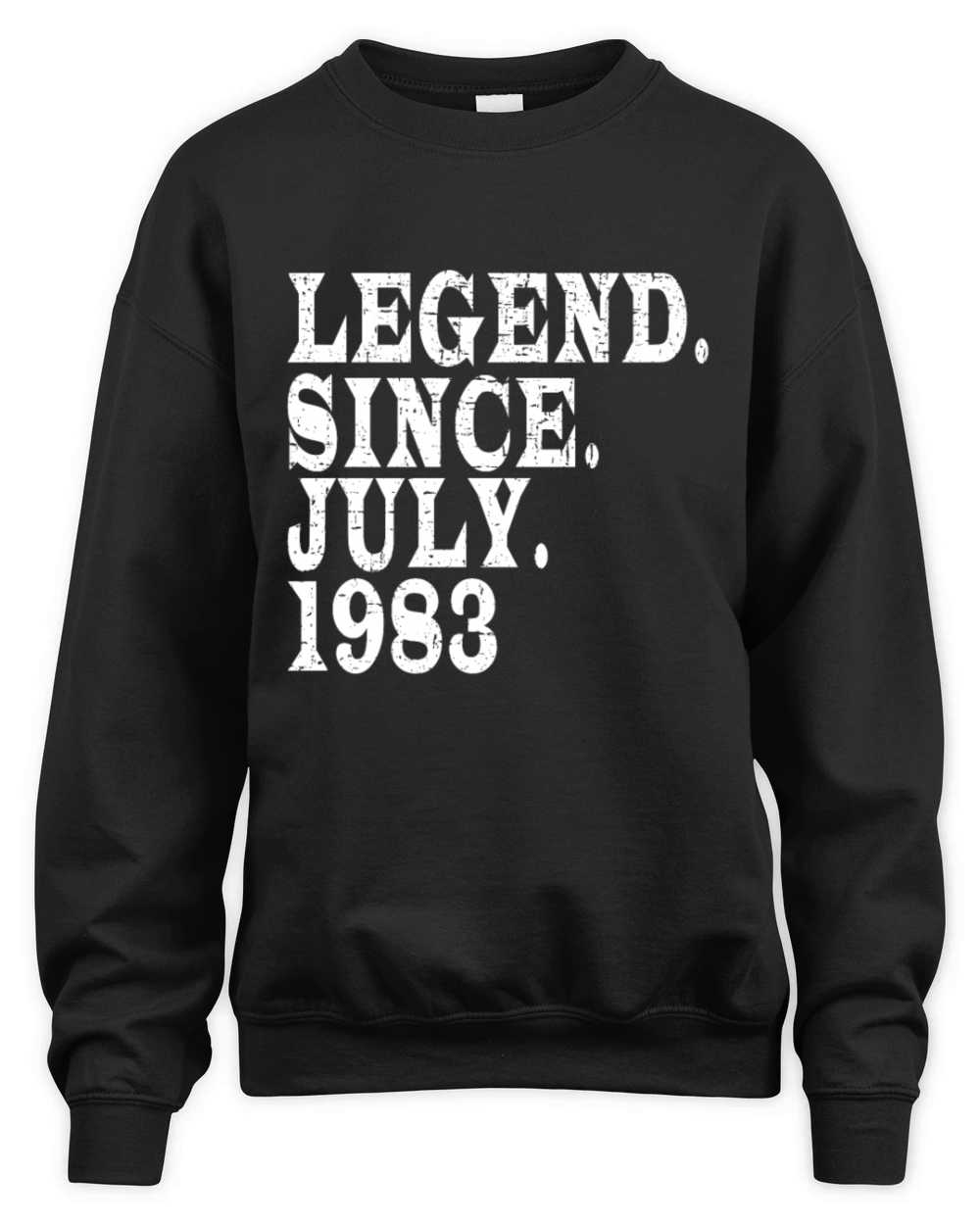 July 1983 Anniversary 1983 Legends July Unisex Premium Crewneck Sweatshirt