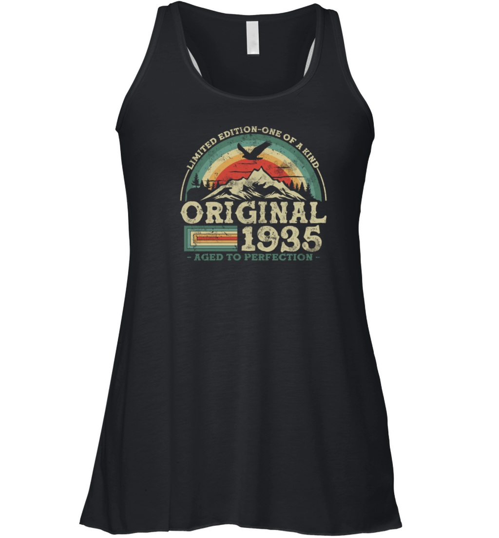 1935 Vintage Birthday Gift Women's Flowy Tank Top