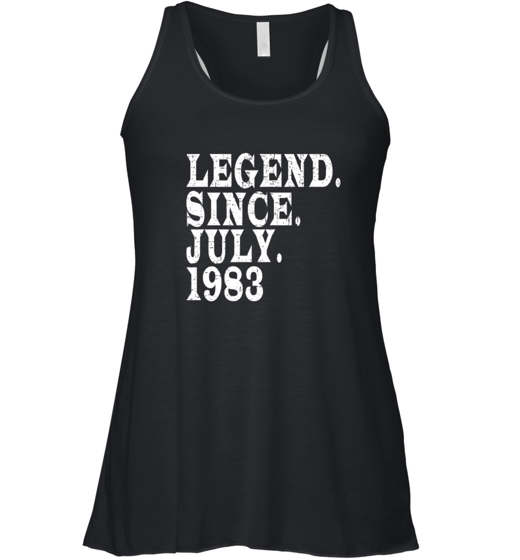 July 1983 Anniversary 1983 Legends July Women's Flowy Tank Top