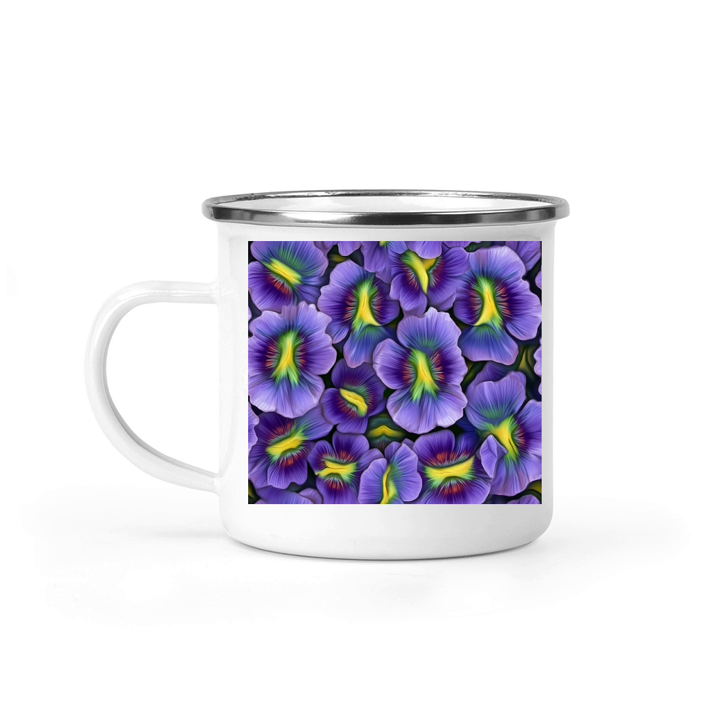 3D Iris reticulata Tumbler Wrap Camping Mug