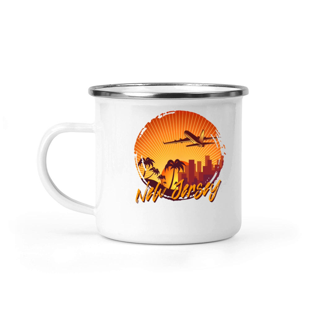 New Jersey Usa Staate Camping Mug