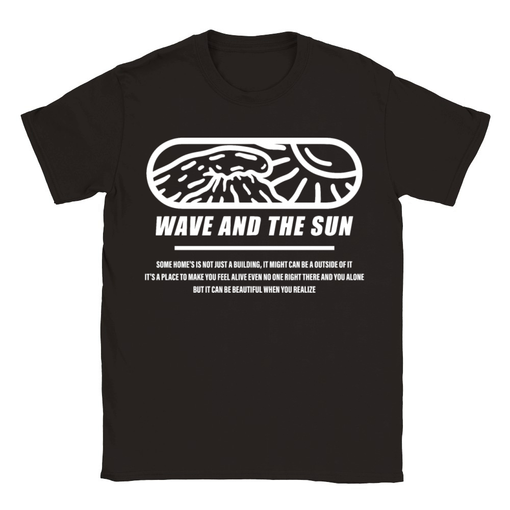 Wave And The Sun Classic Kids Crewneck T-shirt