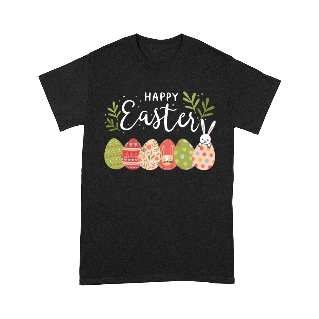 Happy Easter Spring Flowers Bunny Rabbit Egg Hunt Comfort T-shirt