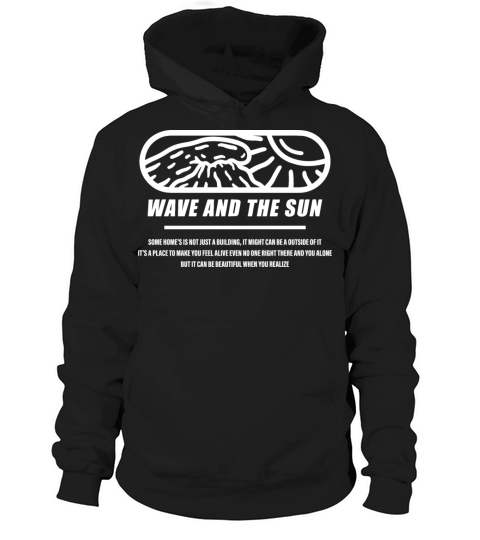 Wave And The Sun Hoodie Unisex