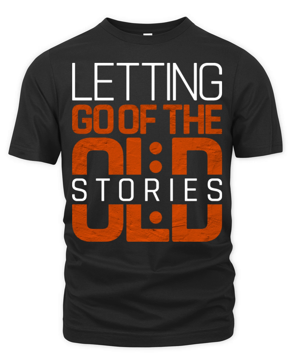 Letting go of the old stories inspiration quotes Organic Unisex T-shirt