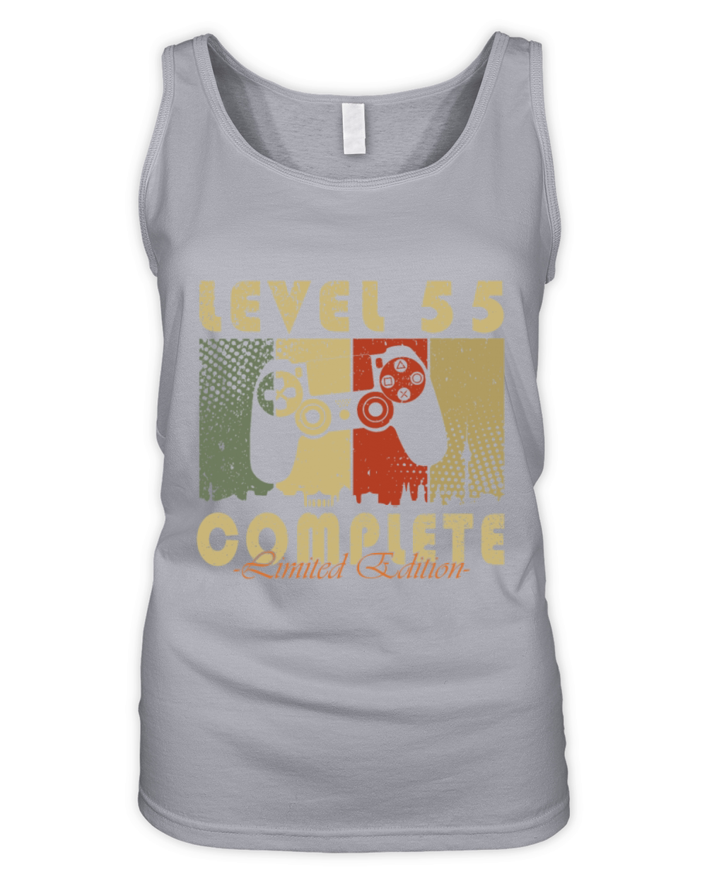 55 Birthday Level 55 Complete 55 Years Gift Organic Women's Tank Top