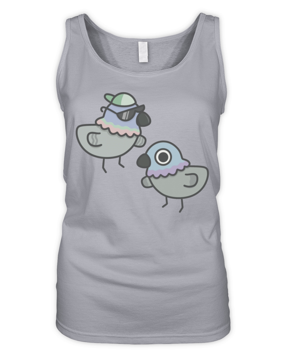 Coo Pigeons Organic Women's Tank Top
