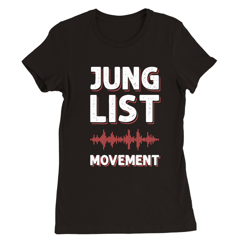 junglist movement Premium Womens Crewneck T-shirt