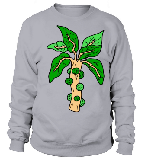Cool Brussels Sprouts Illustration Sweatshirt Unisex