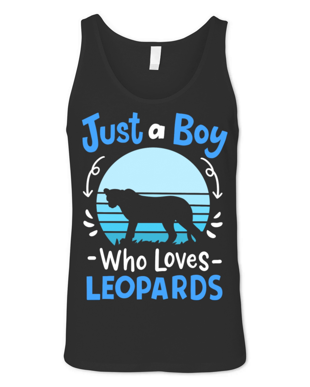 Leopards Leopard Lover Retro Unisex Jersey Tank