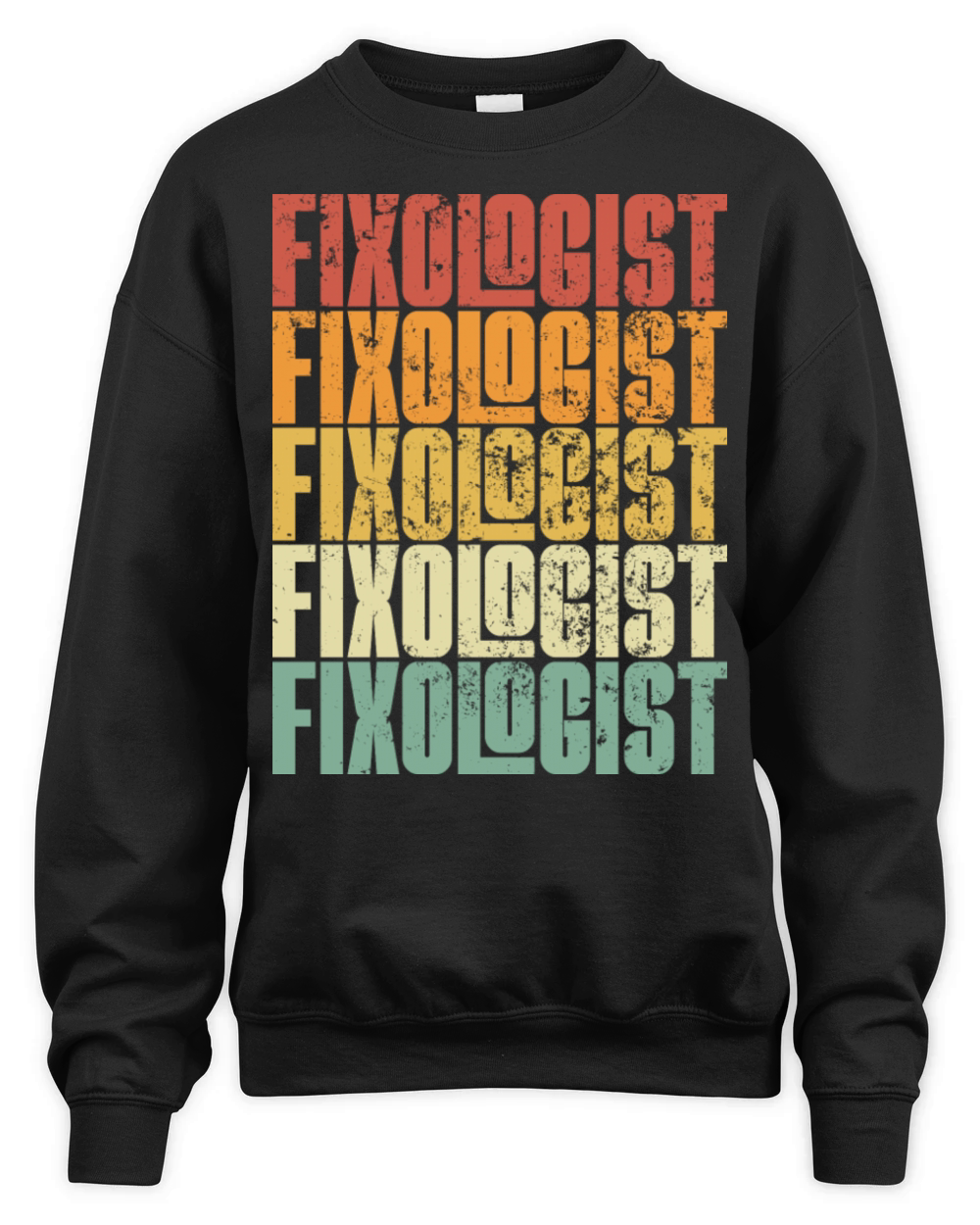 Vintage Handyman Fixologist Unisex Premium Crewneck Sweatshirt