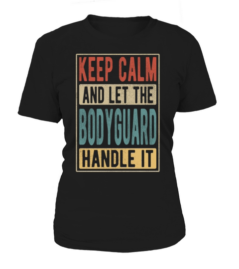 Bodyguard Retro Gift Women's T-Shirt