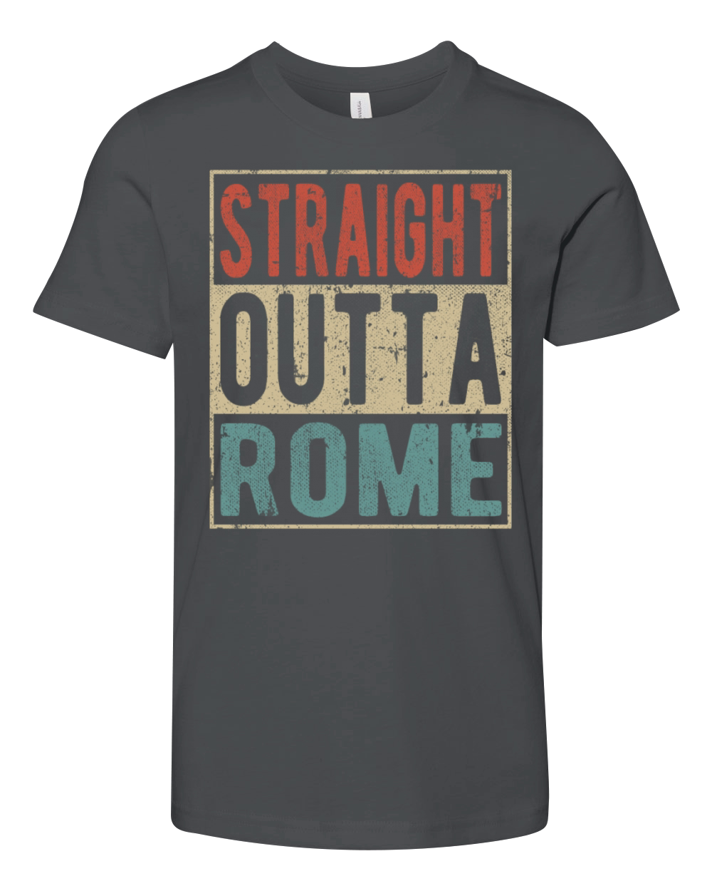 Straight outta Rome Youth Unisex Jersey Tee