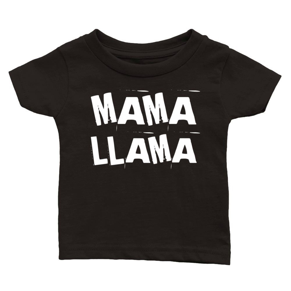 mama llama Classic Baby Crewneck T-shirt
