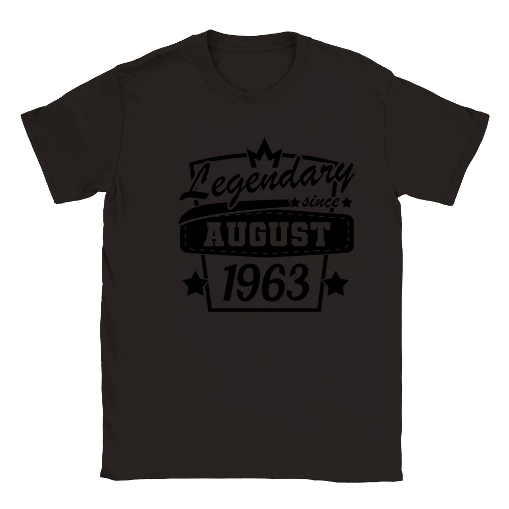 Legendary since August 1963 Retro birthday Classic Kids Crewneck T-shirt