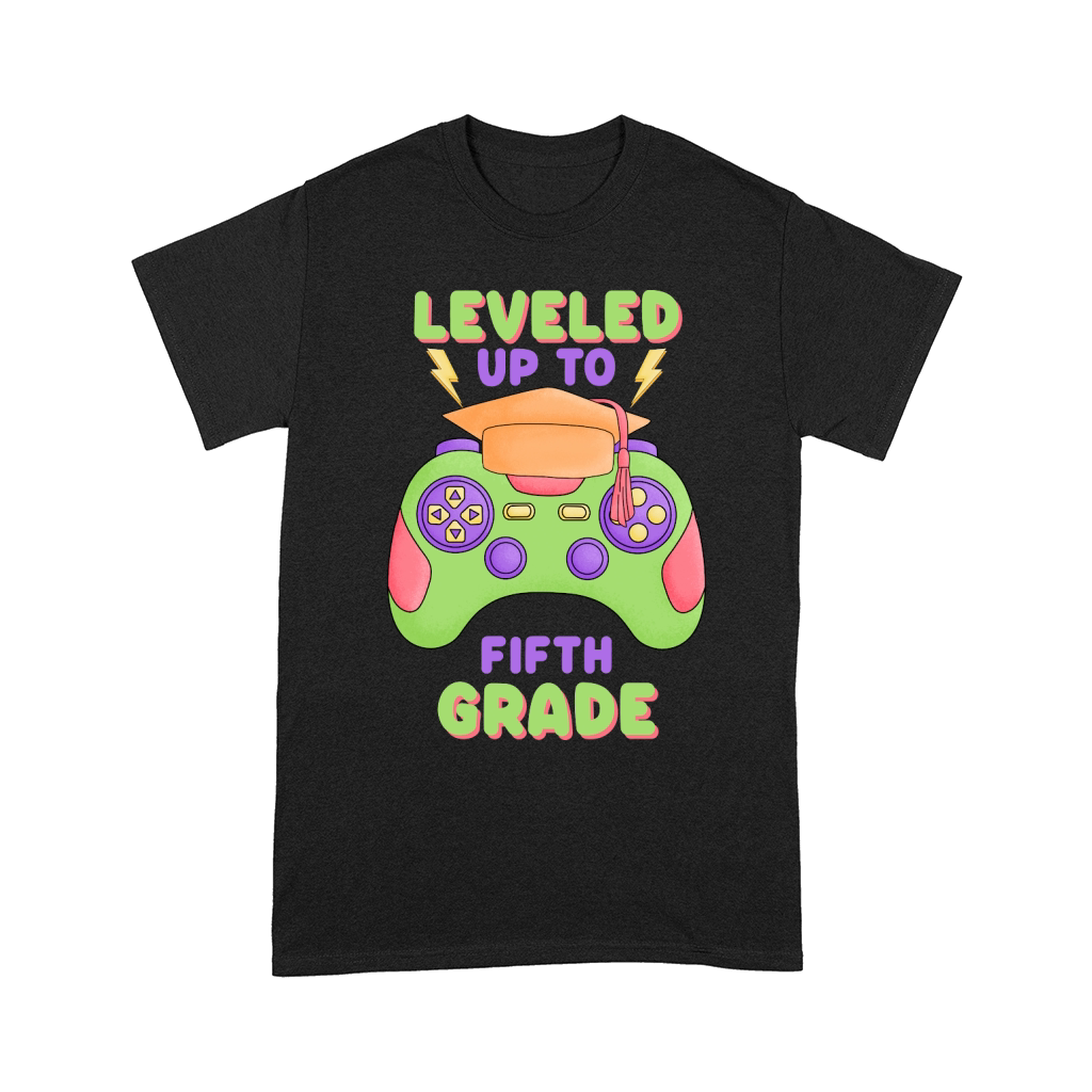 Leveled Up To Fifth Grade Comfort T-shirt