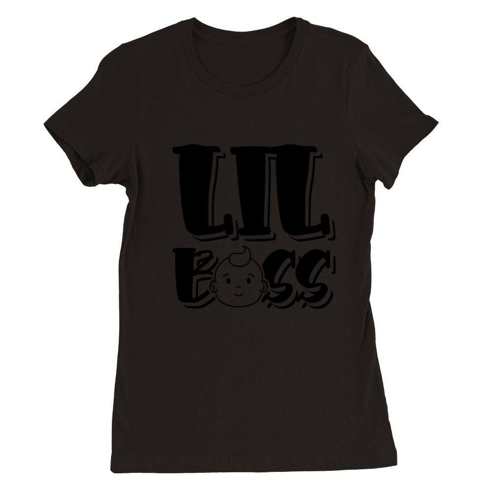 baby little boss Premium Womens Crewneck T-shirt