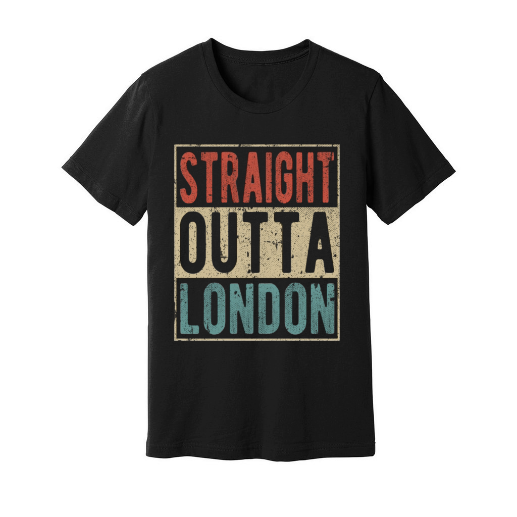Straight outta London Unisex Jersey Tee