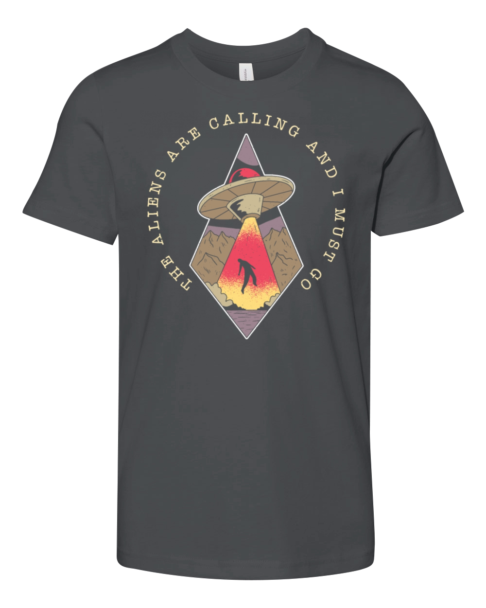 Aliens are calling and I have to go Youth Unisex Jersey Tee