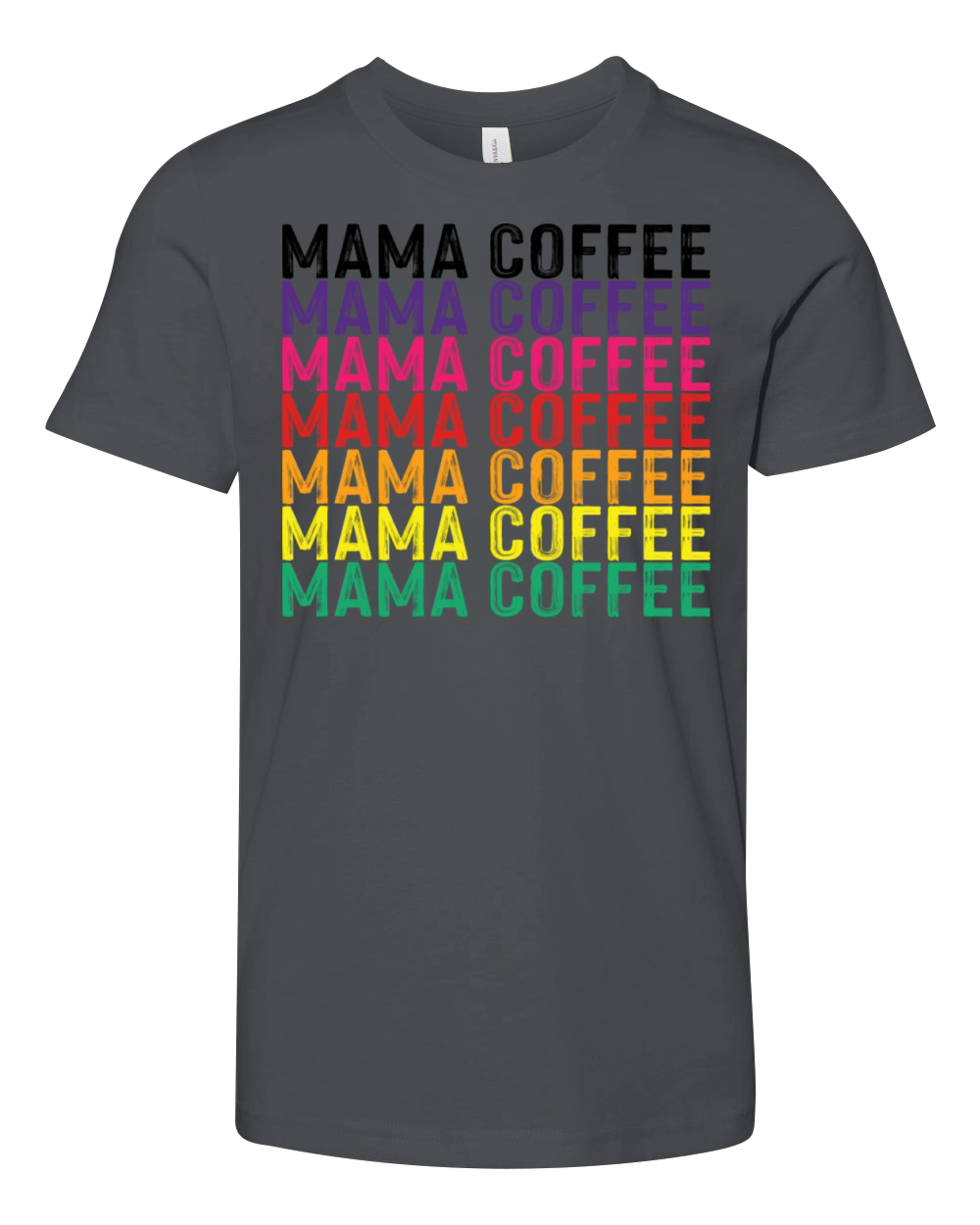 Mama Coffee Youth Unisex Jersey Tee
