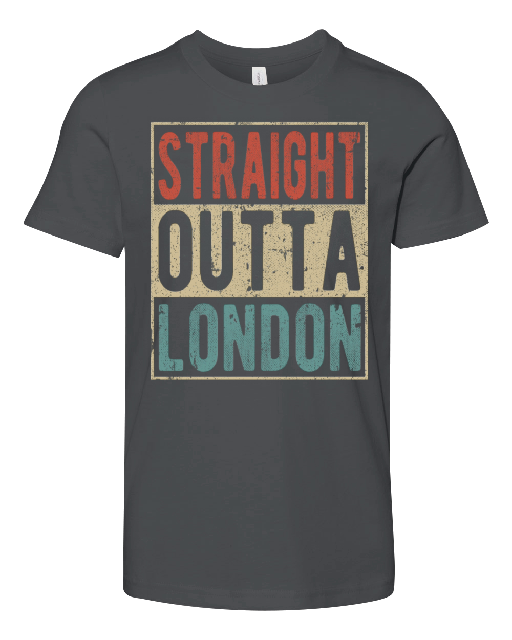 Straight outta London Youth Unisex Jersey Tee