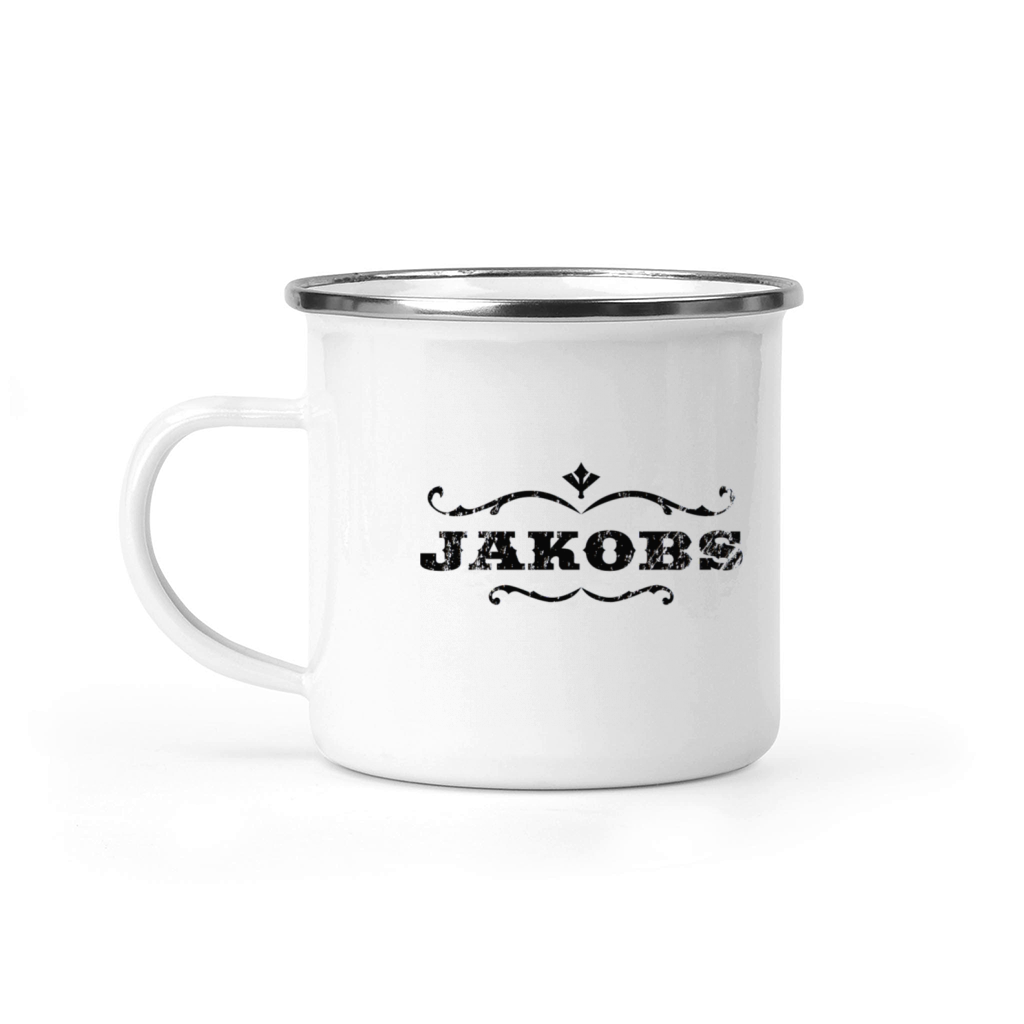 Jakobs Legacy Firearms Vintage Effect Camping Mug