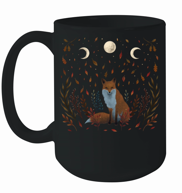 Autumn Fox Ceramic Mug